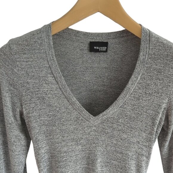 Aritzia Wilfred Free Luma Cut Out Top - Picture 5 of 6